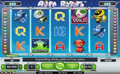 Alien Robots Slot Review .